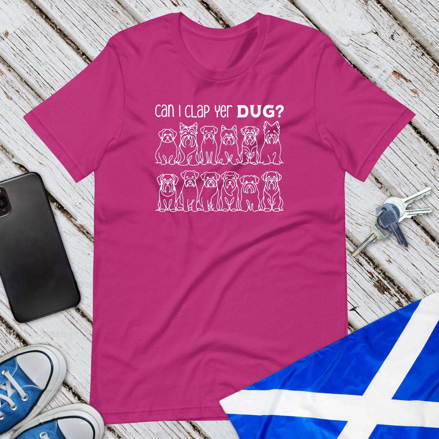 Can I Clap Yer Dug? Unisex T-Shirt