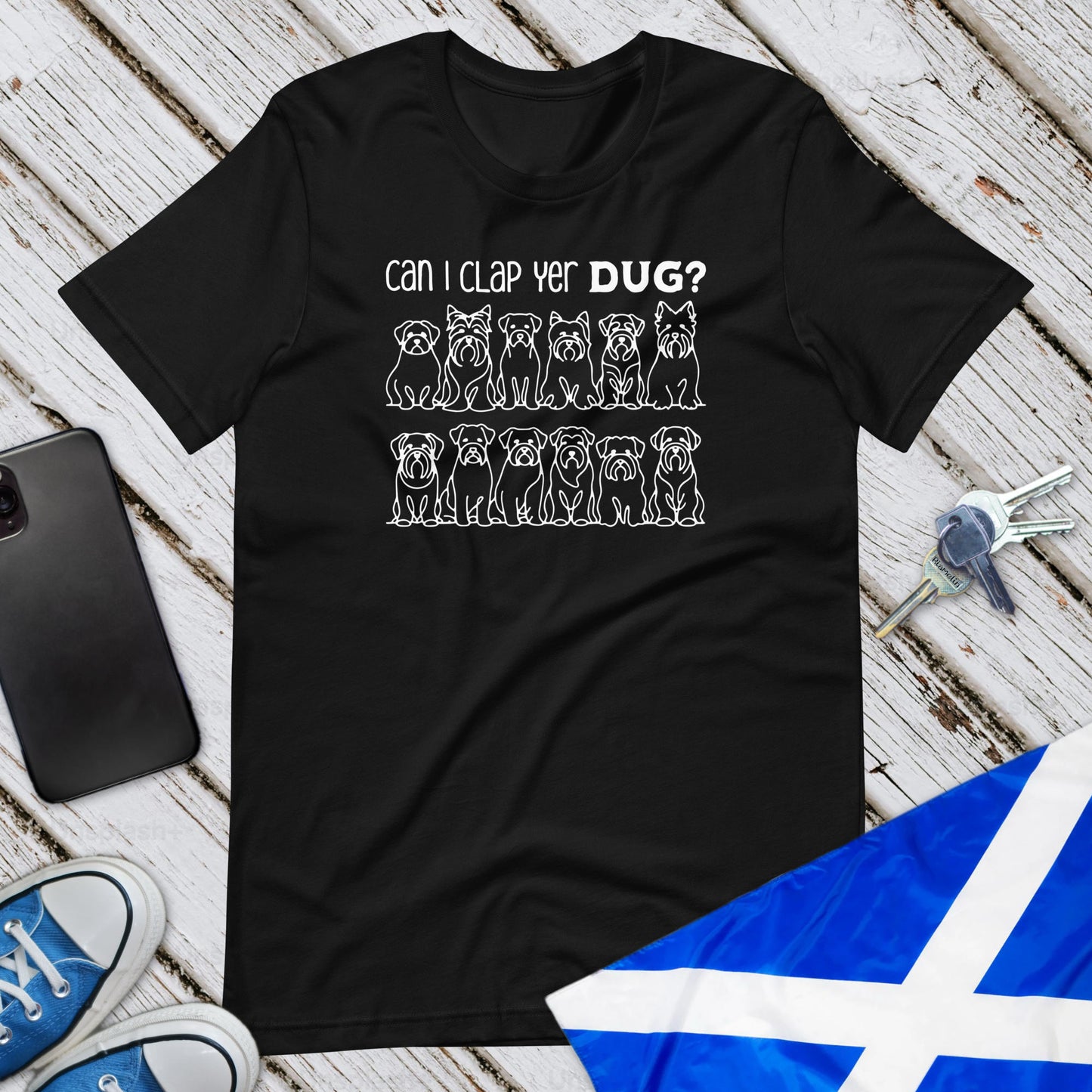 Can I Clap Yer Dug? Unisex T-Shirt