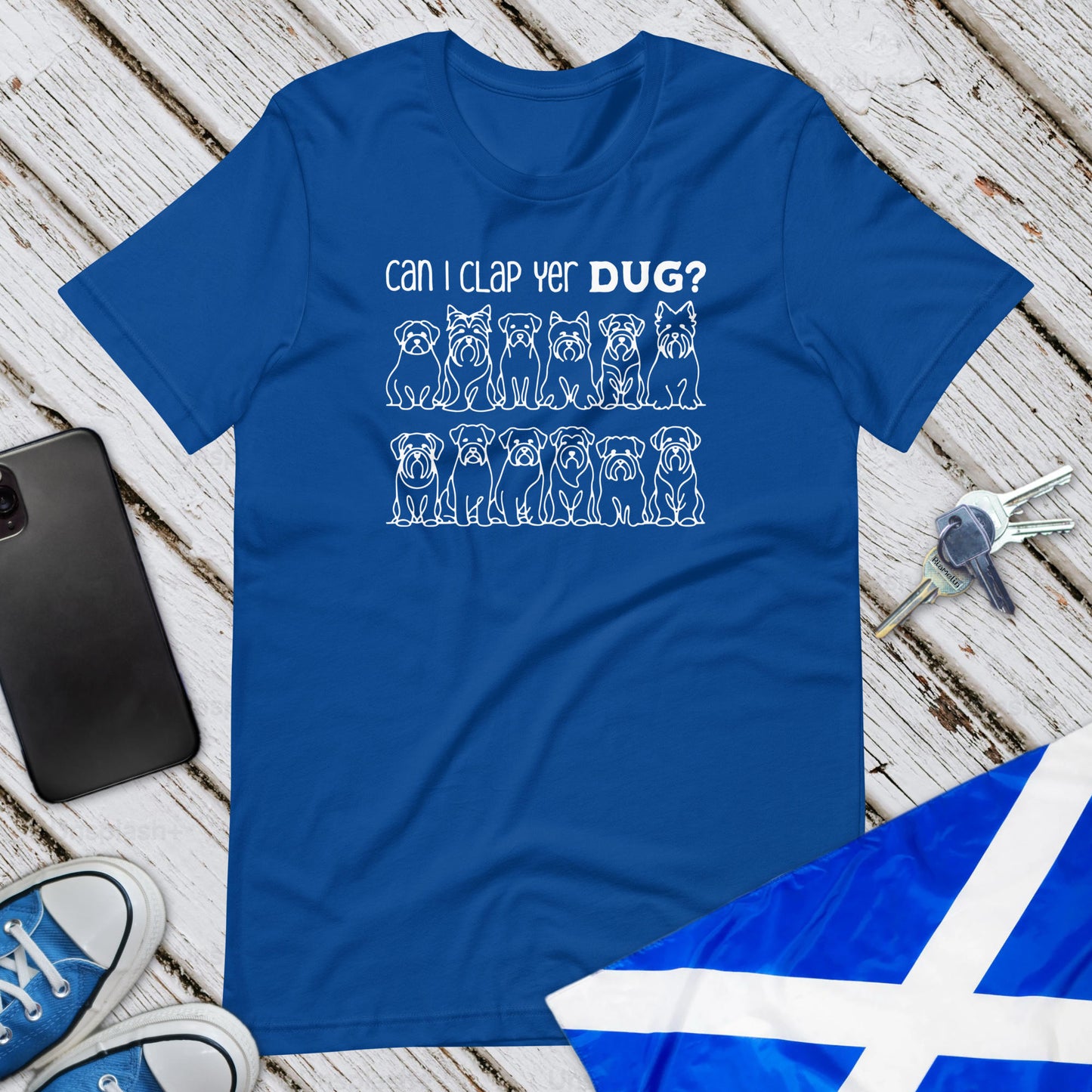 Can I Clap Yer Dug? Unisex T-Shirt
