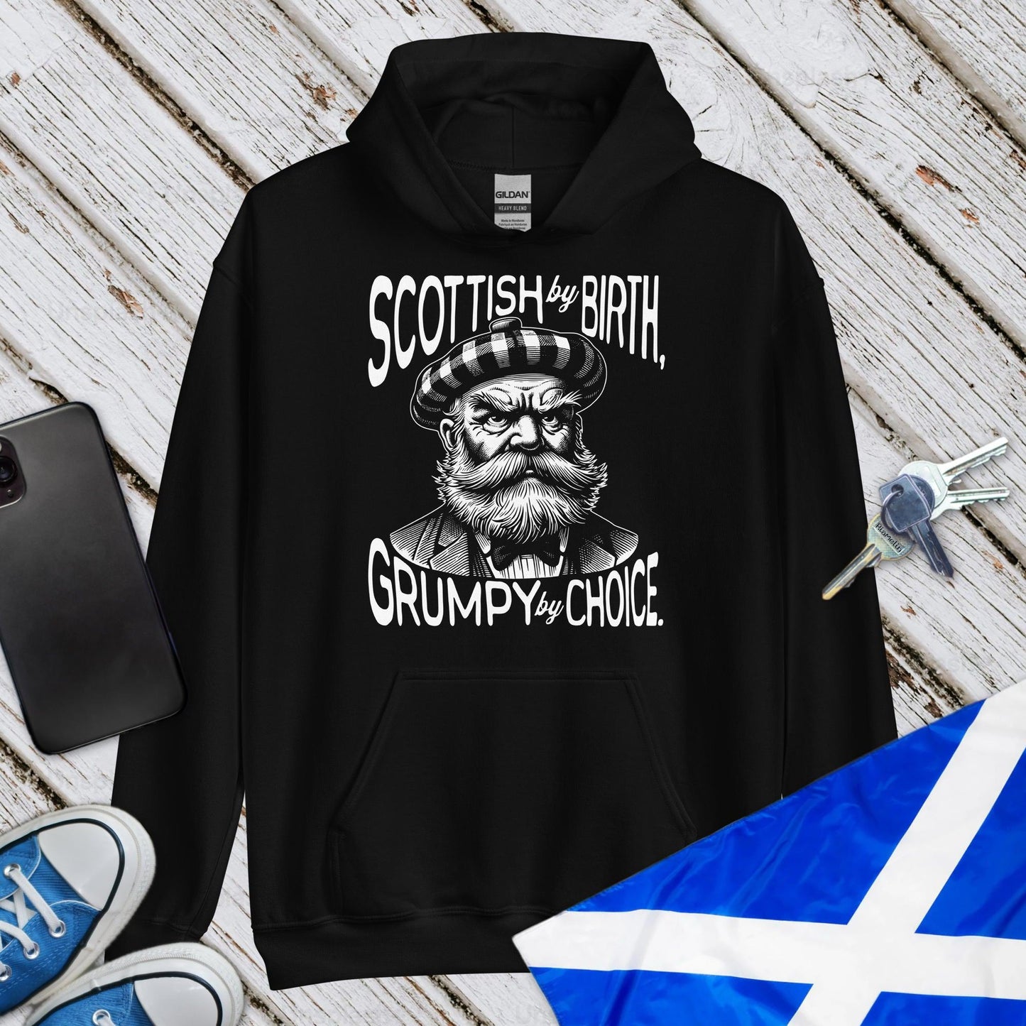 Grumpy By Choice Unisex Hoodie
