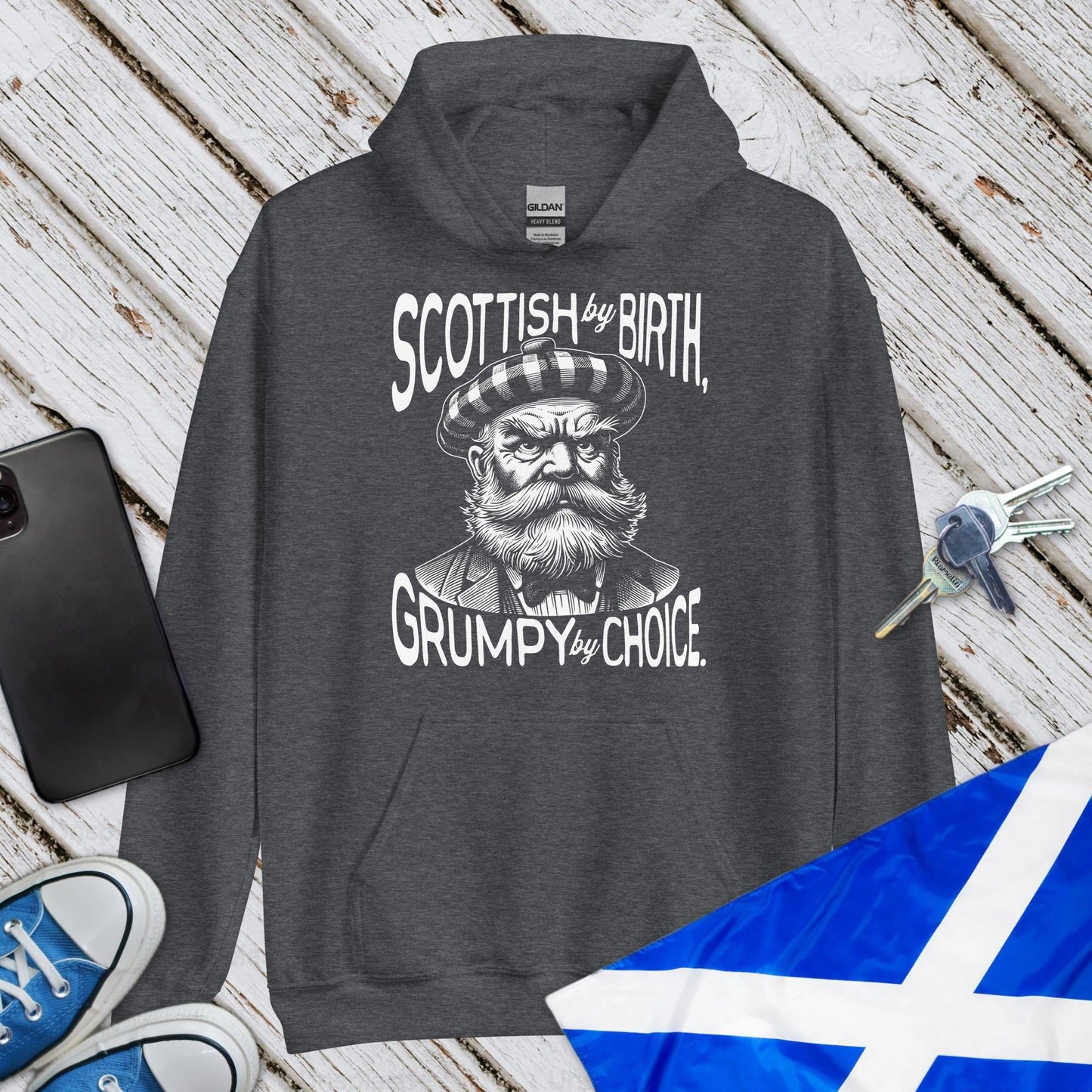 Grumpy By Choice Unisex Hoodie