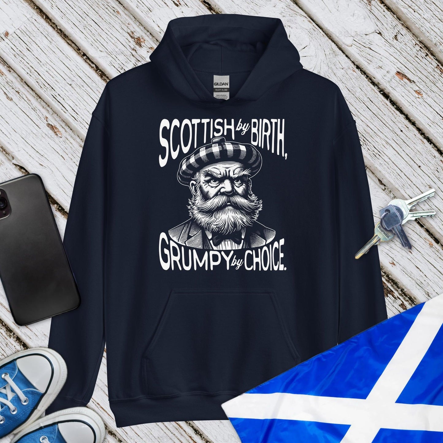 Grumpy By Choice Unisex Hoodie