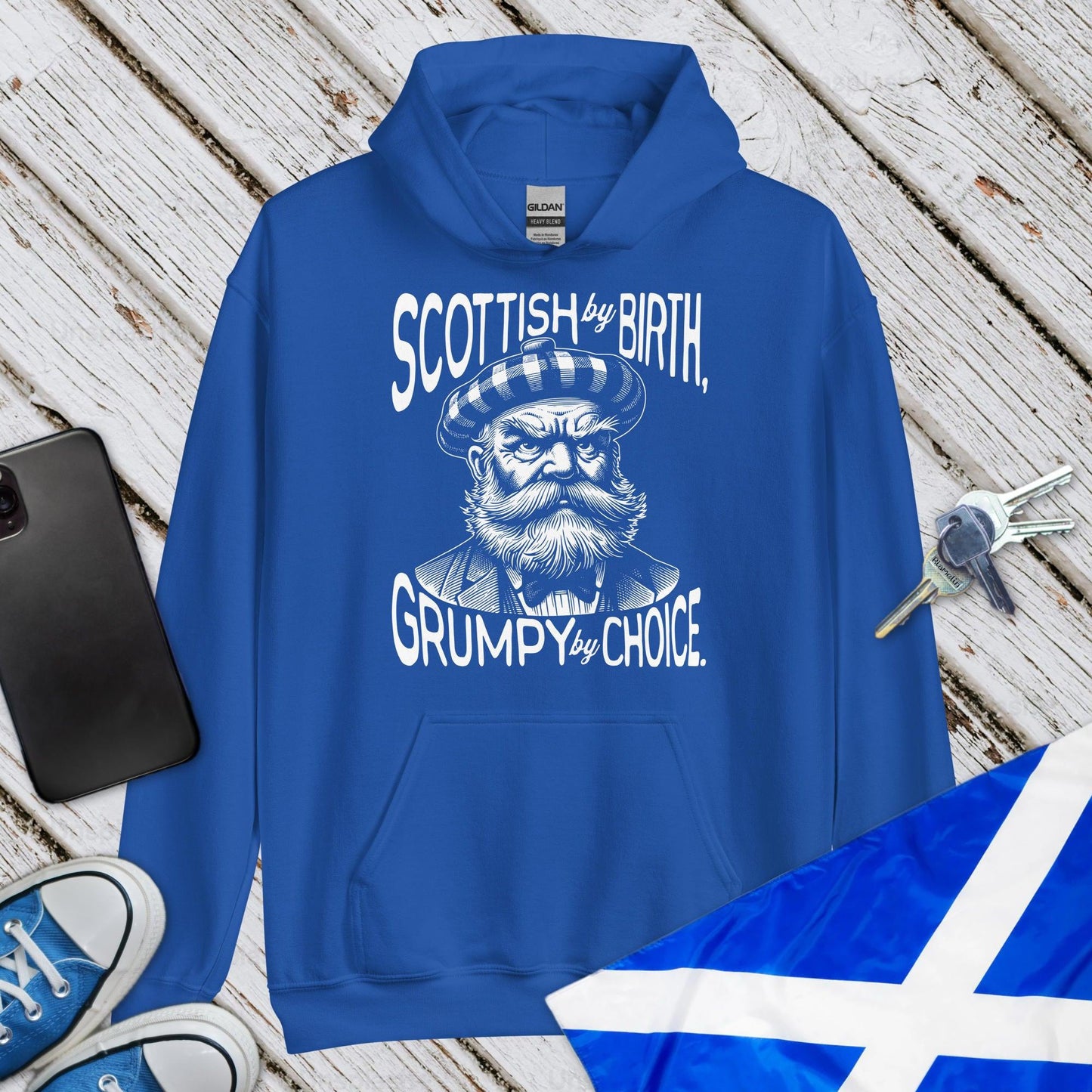 Grumpy By Choice Unisex Hoodie