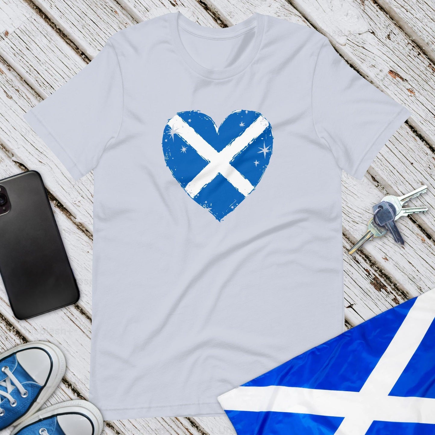 Scottish Heart Unisex T-Shirt
