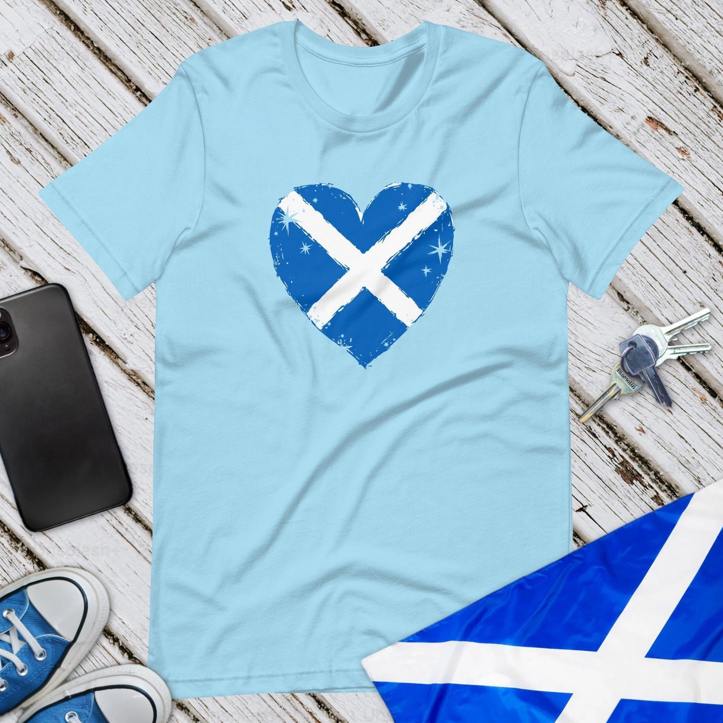 Scottish Heart Unisex T-Shirt