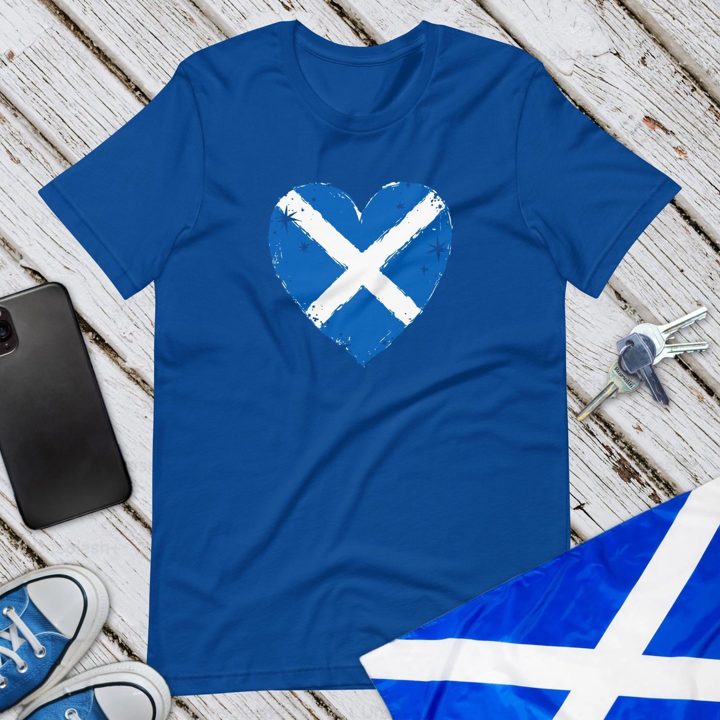 Scottish Heart Unisex T-Shirt