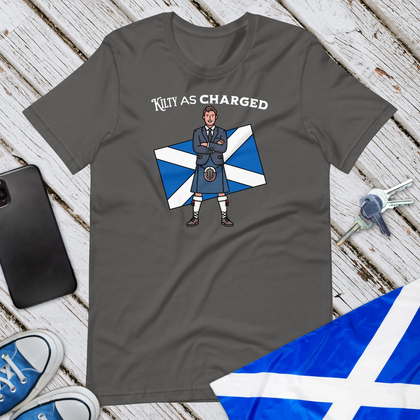 Kilty As Charged Unisex T-Shirt