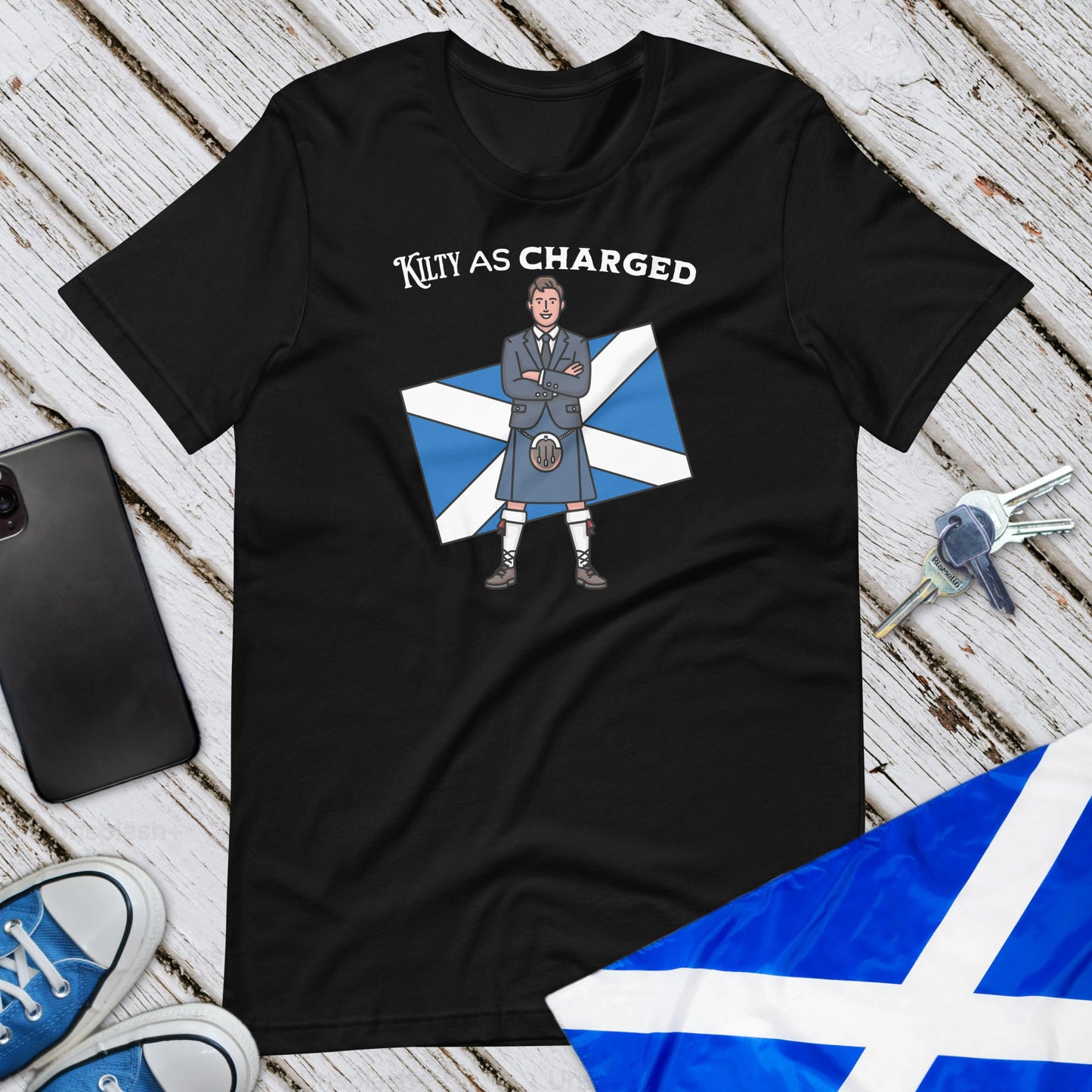 Kilty As Charged Unisex T-Shirt