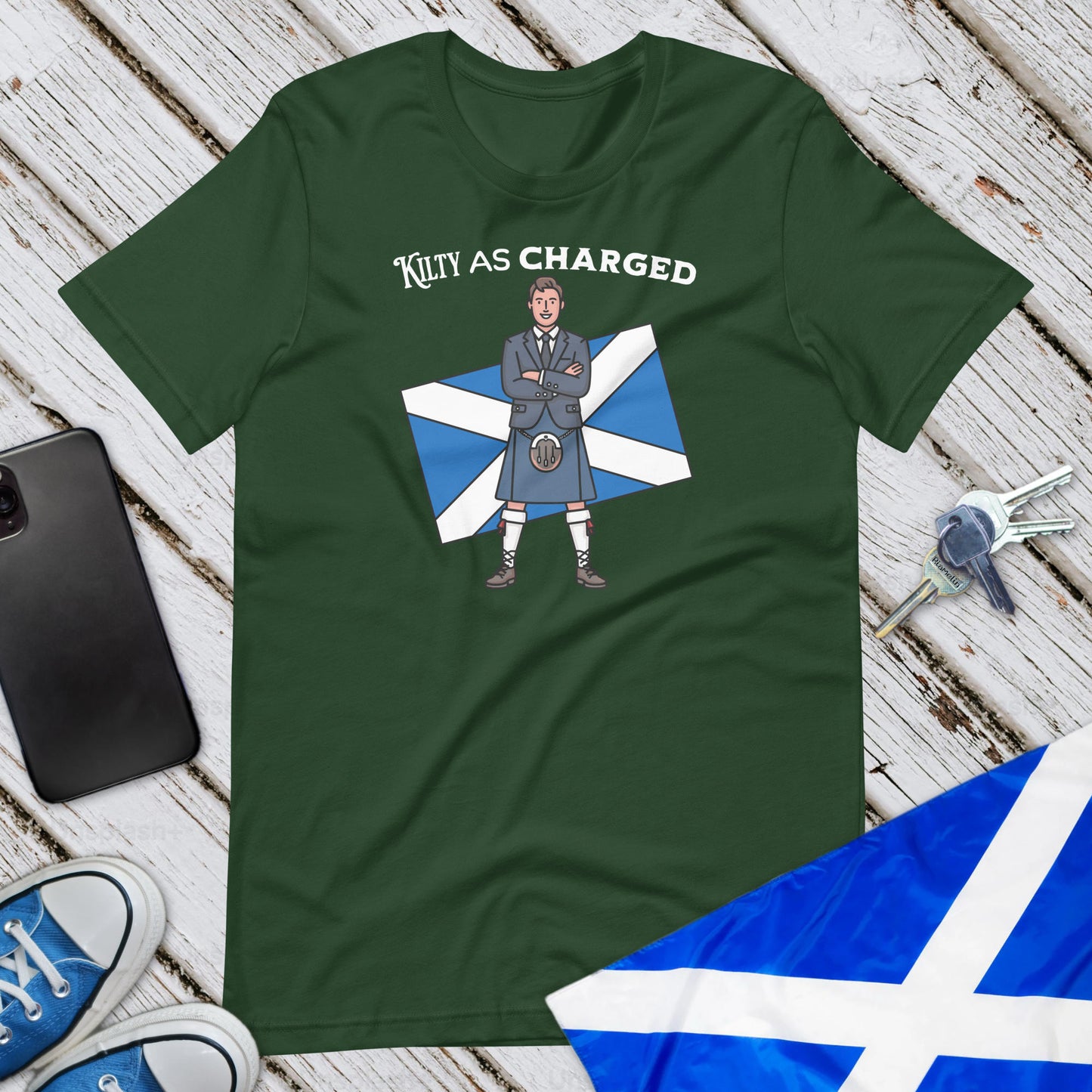 Kilty As Charged Unisex T-Shirt