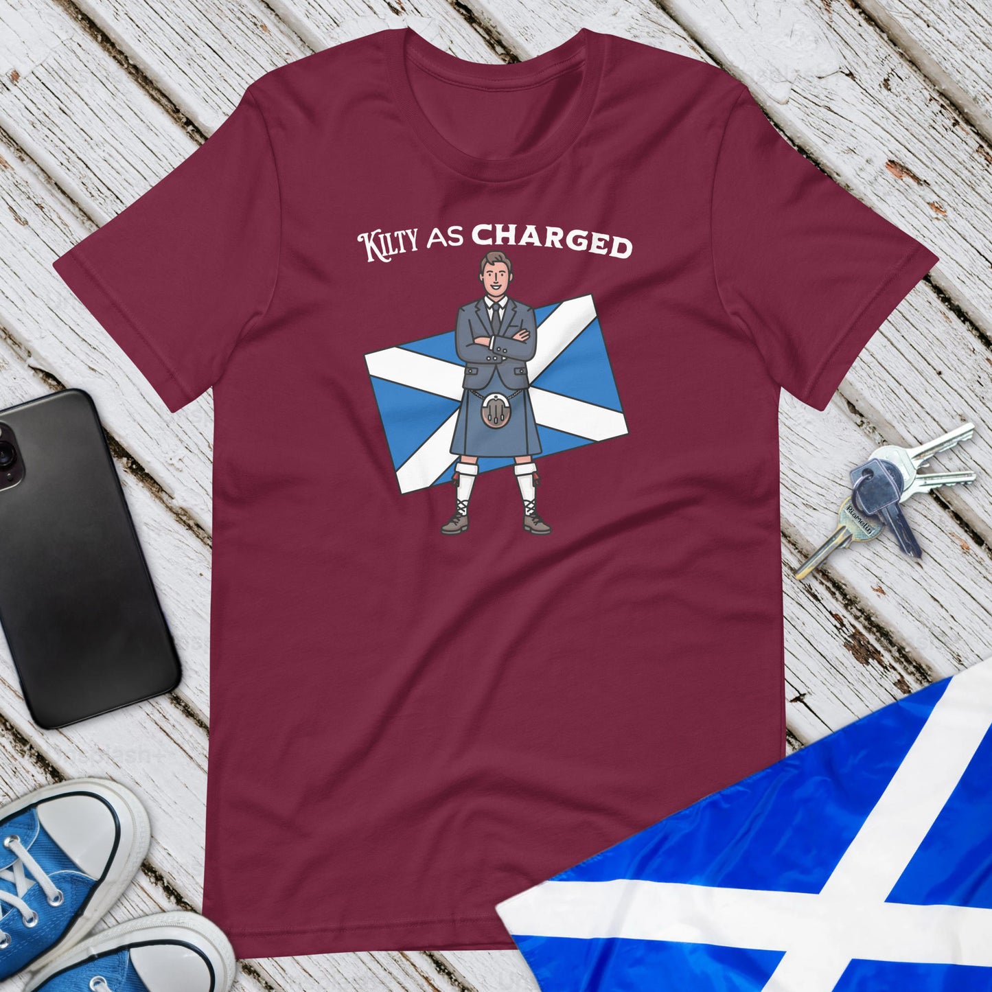 Kilty As Charged Unisex T-Shirt