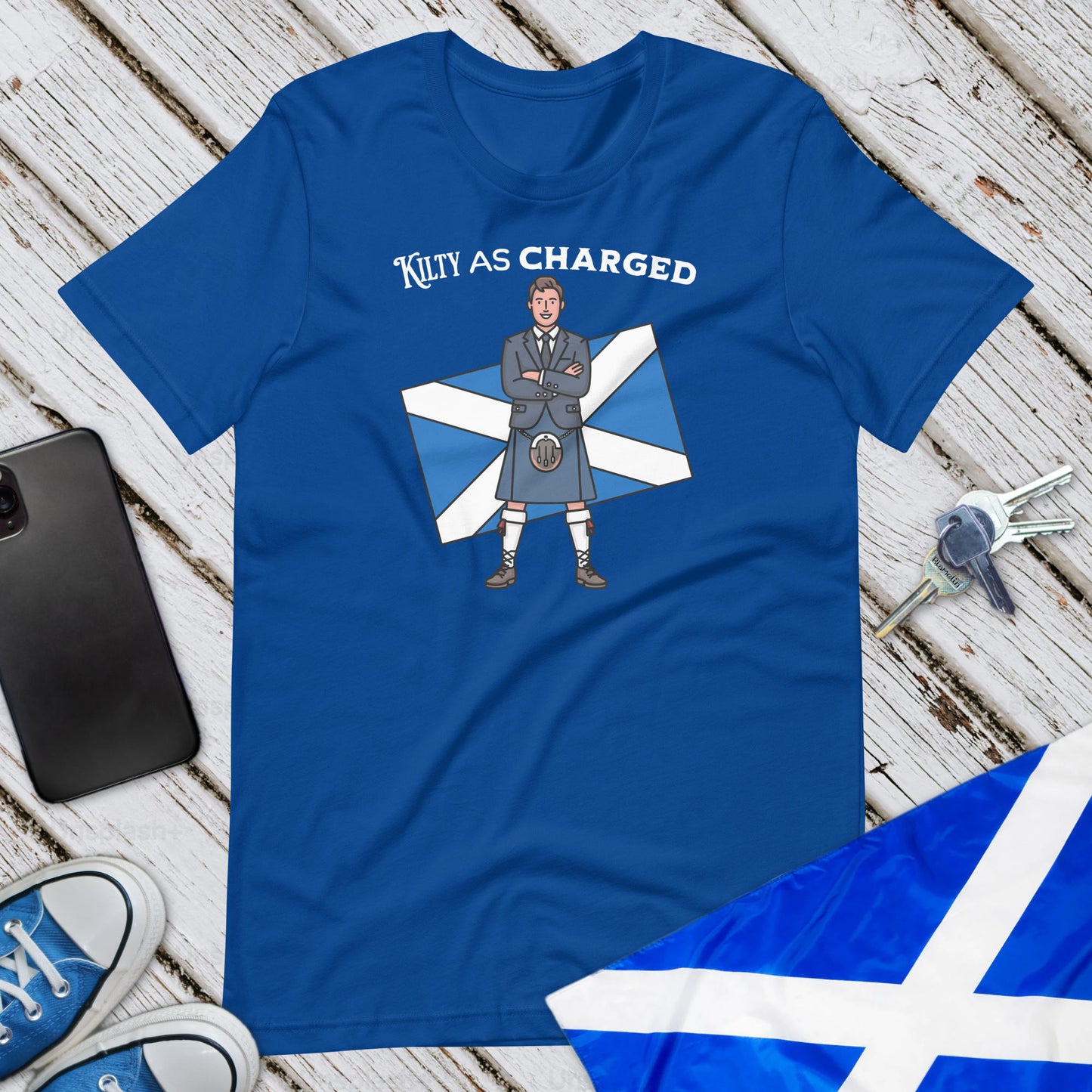 Kilty As Charged Unisex T-Shirt