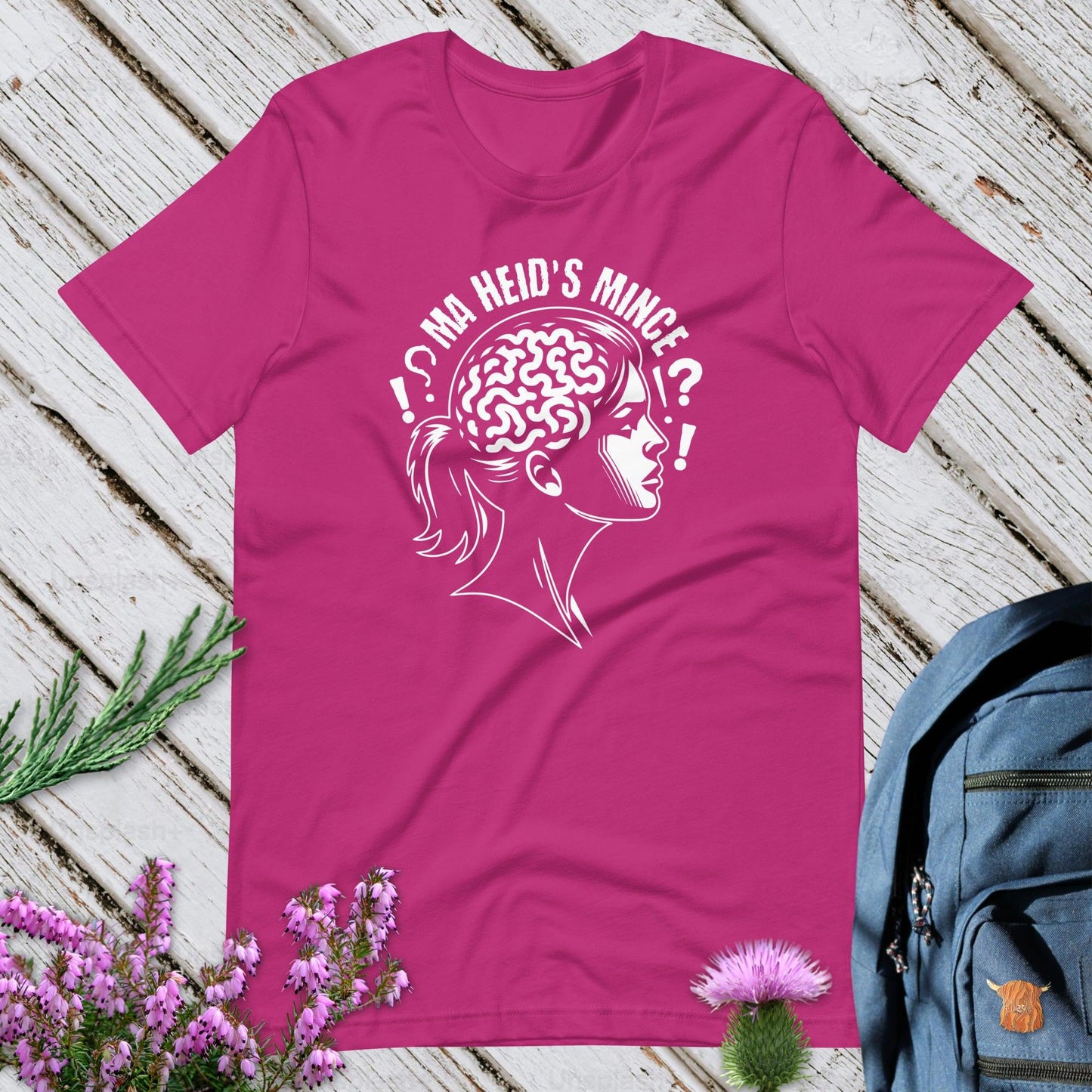 Ma Heid's Mince Unisex T-Shirt