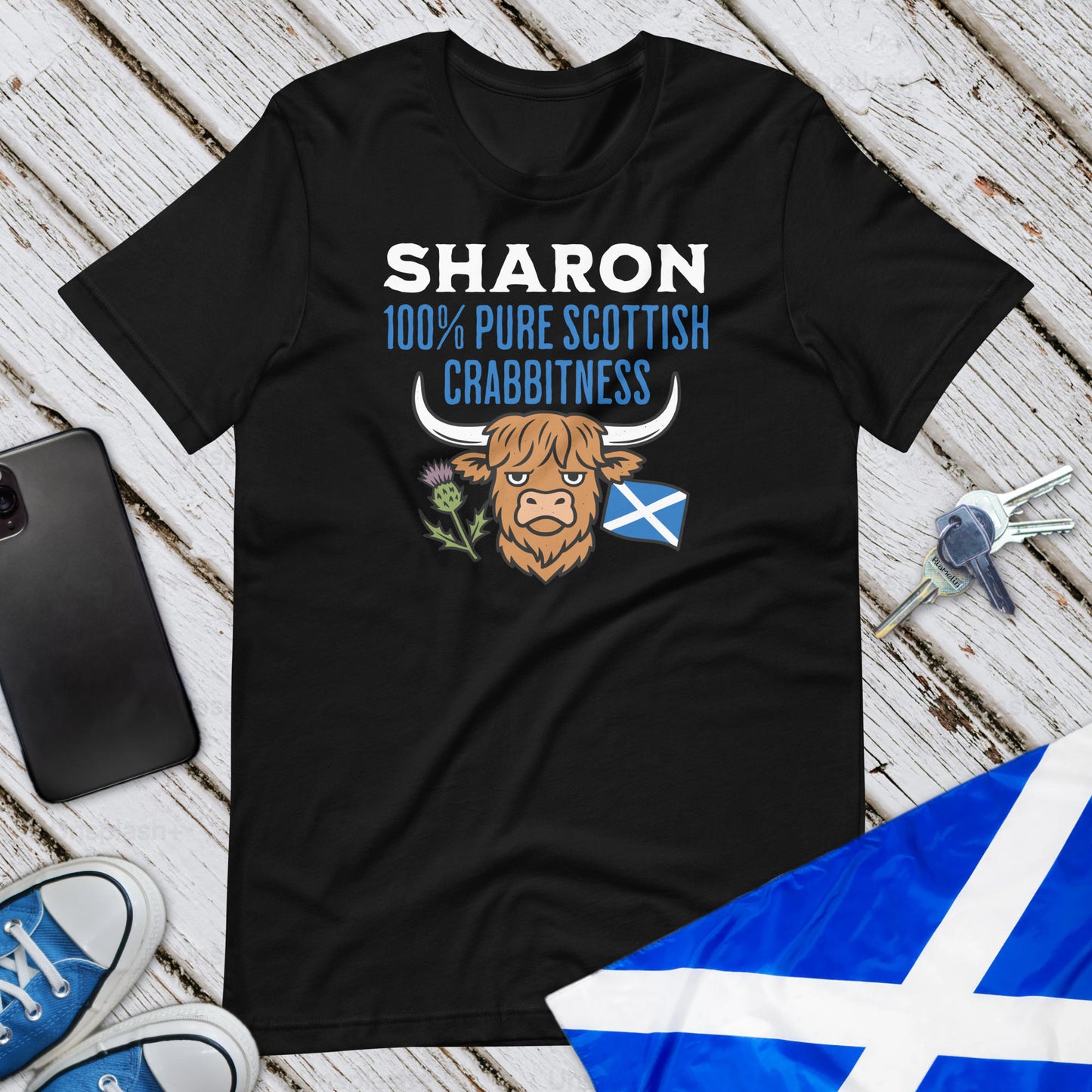 PERSONALISED! Pure Scottish Crabbitness Unisex T-Shirt