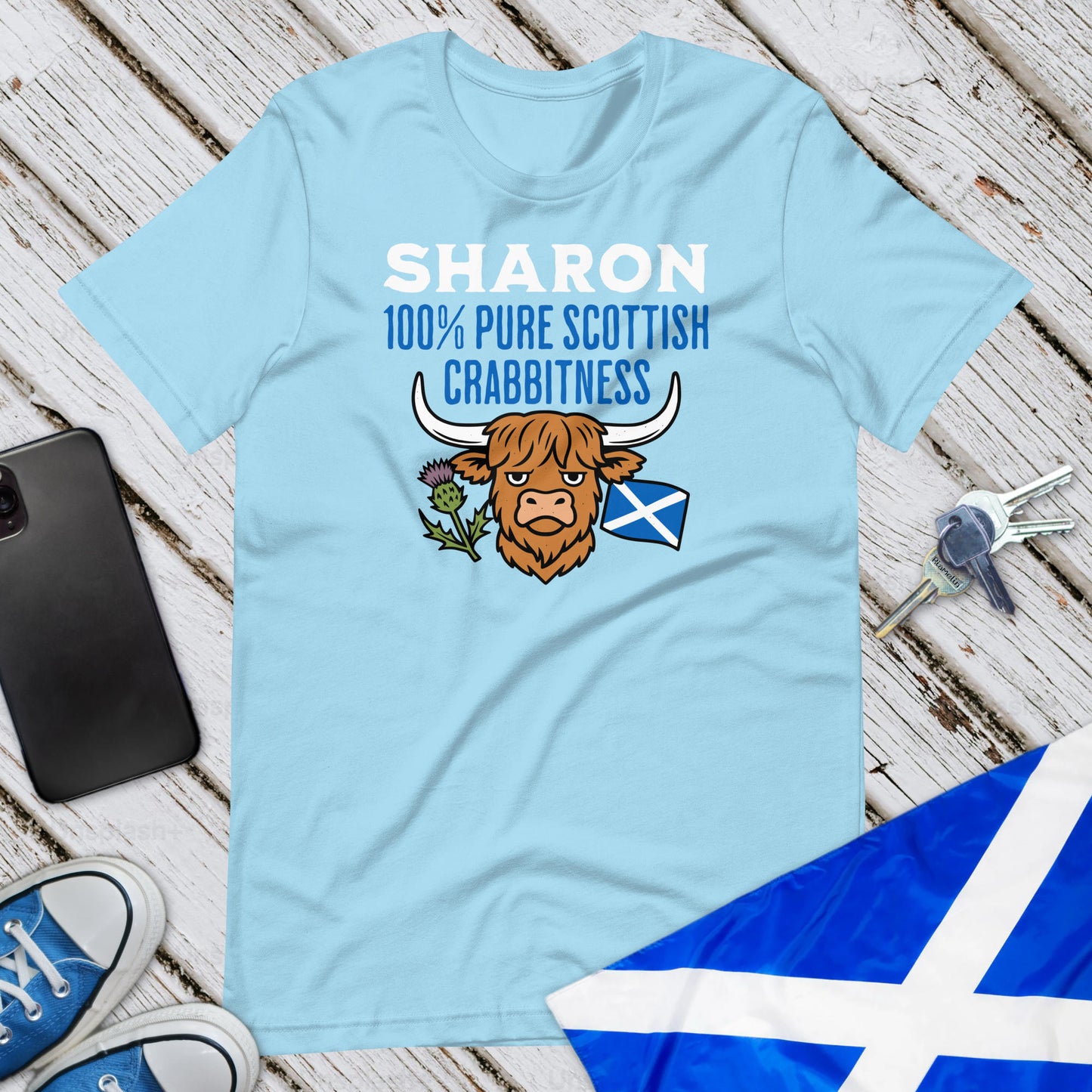 PERSONALISED! Pure Scottish Crabbitness Unisex T-Shirt