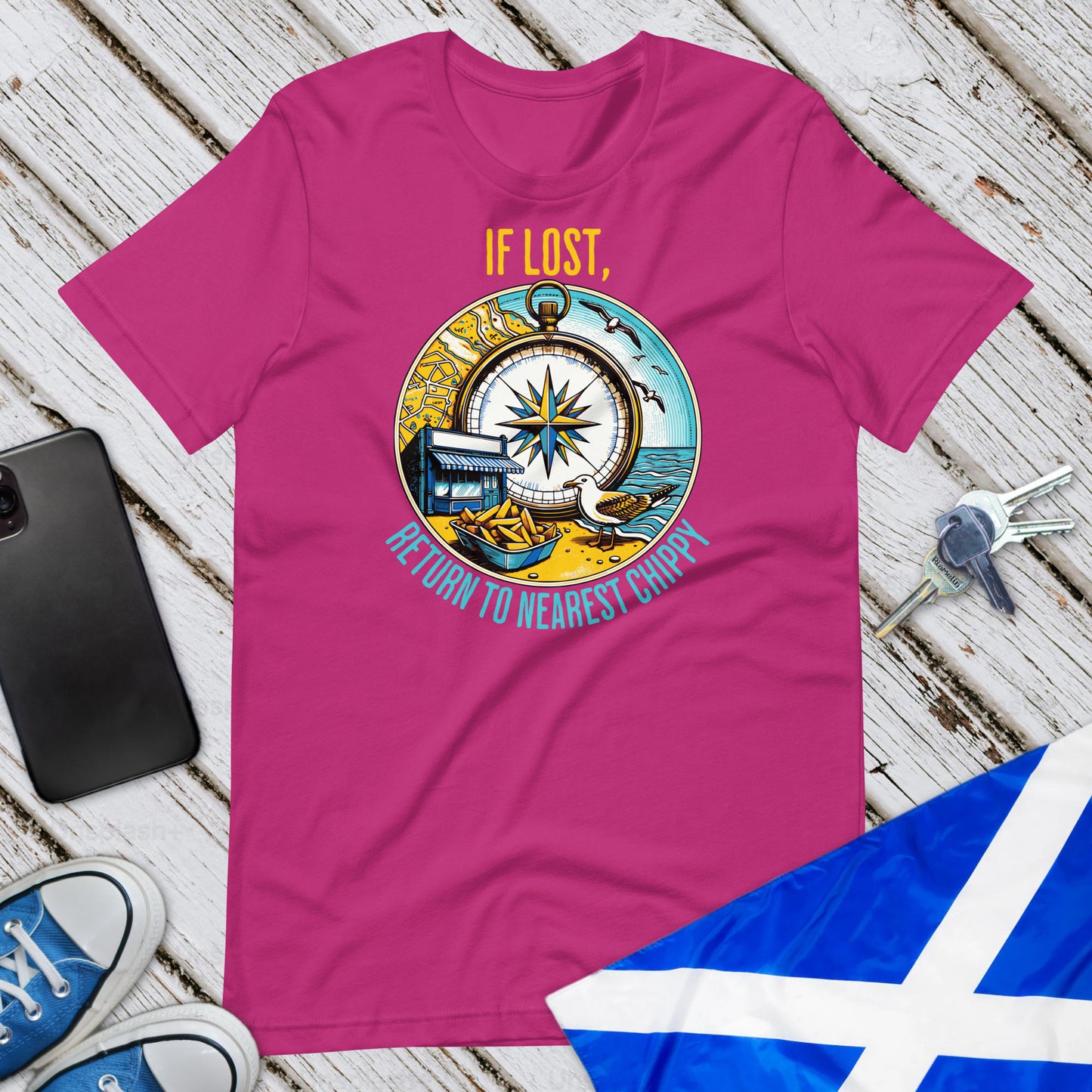 Return To Nearest Chippy Unisex T-Shirt