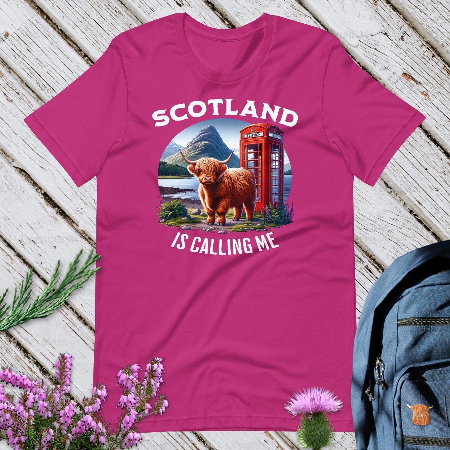 Scotland Is Calling Me Unisex T-Shirt