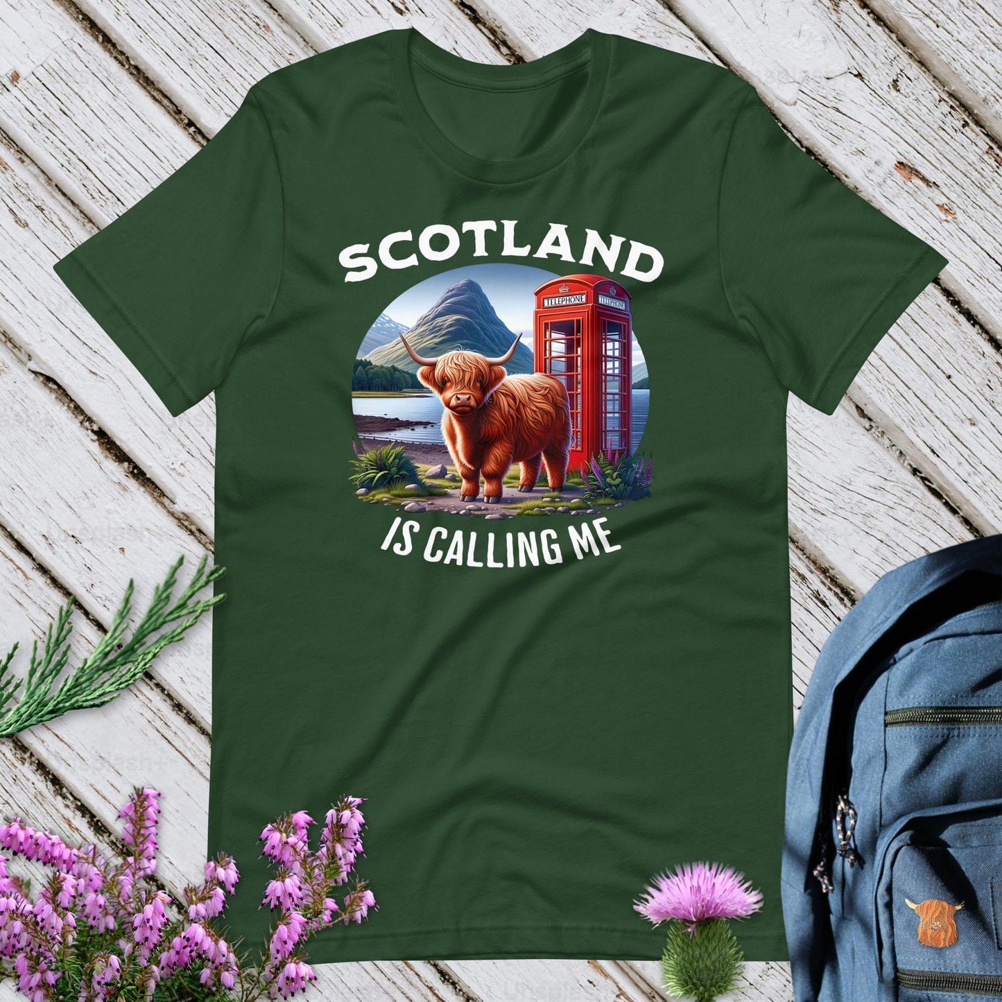 Scotland Is Calling Me Unisex T-Shirt