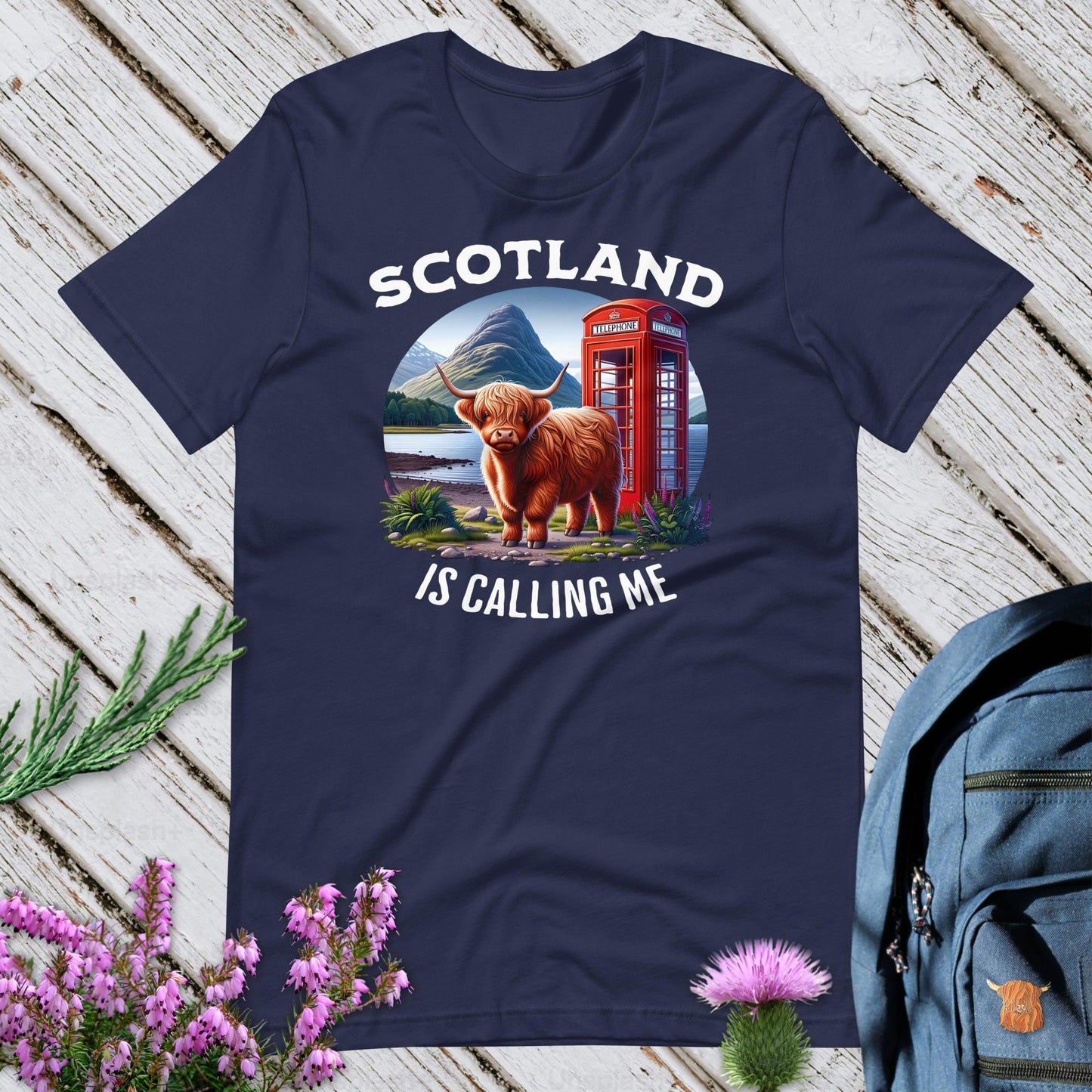 Scotland Is Calling Me Unisex T-Shirt