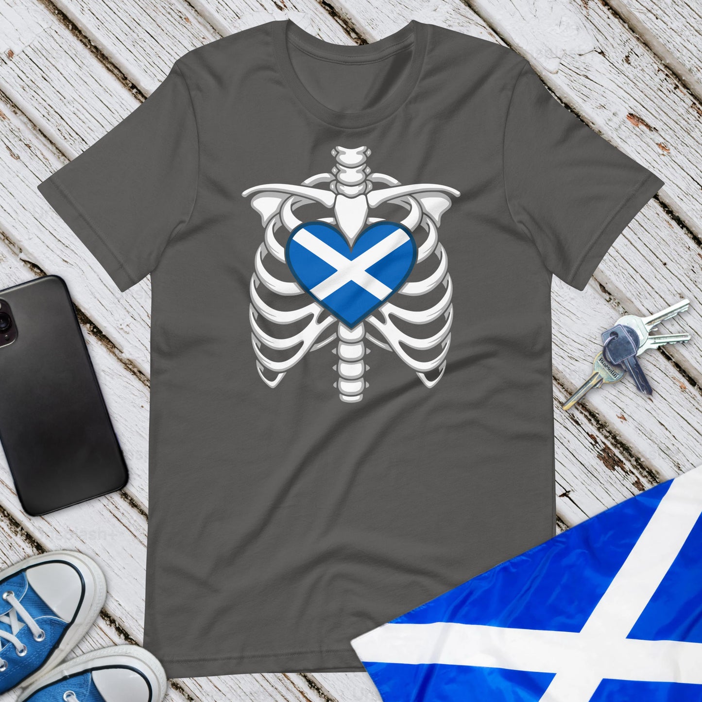 Scottish Heart Unisex T-Shirt