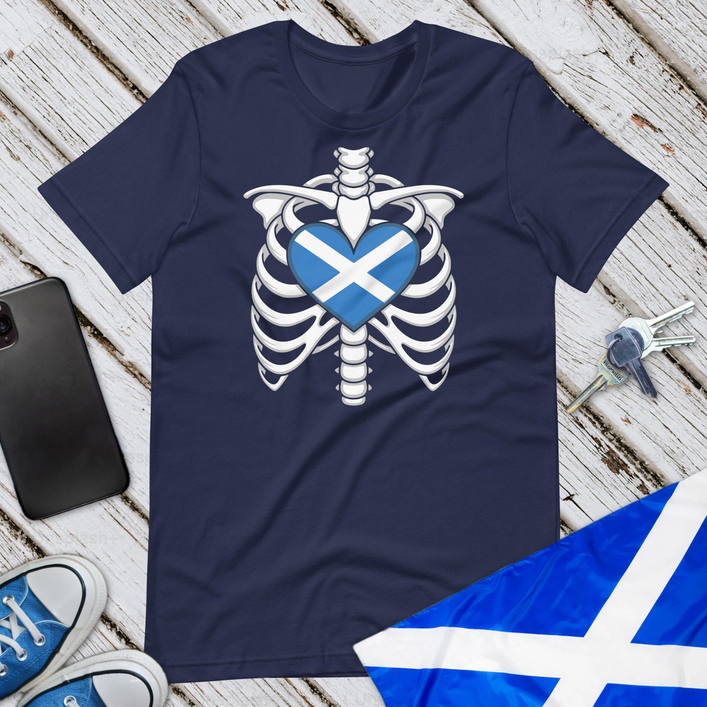Scottish Heart Unisex T-Shirt