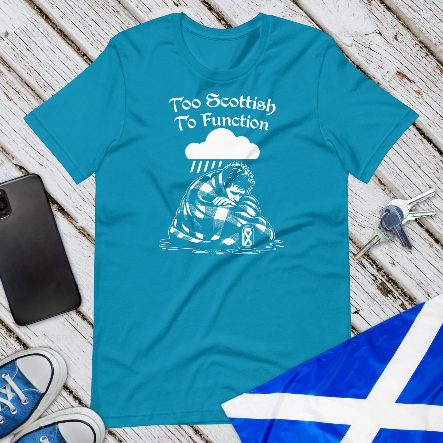 Too Scottish To Function Unisex T-Shirt