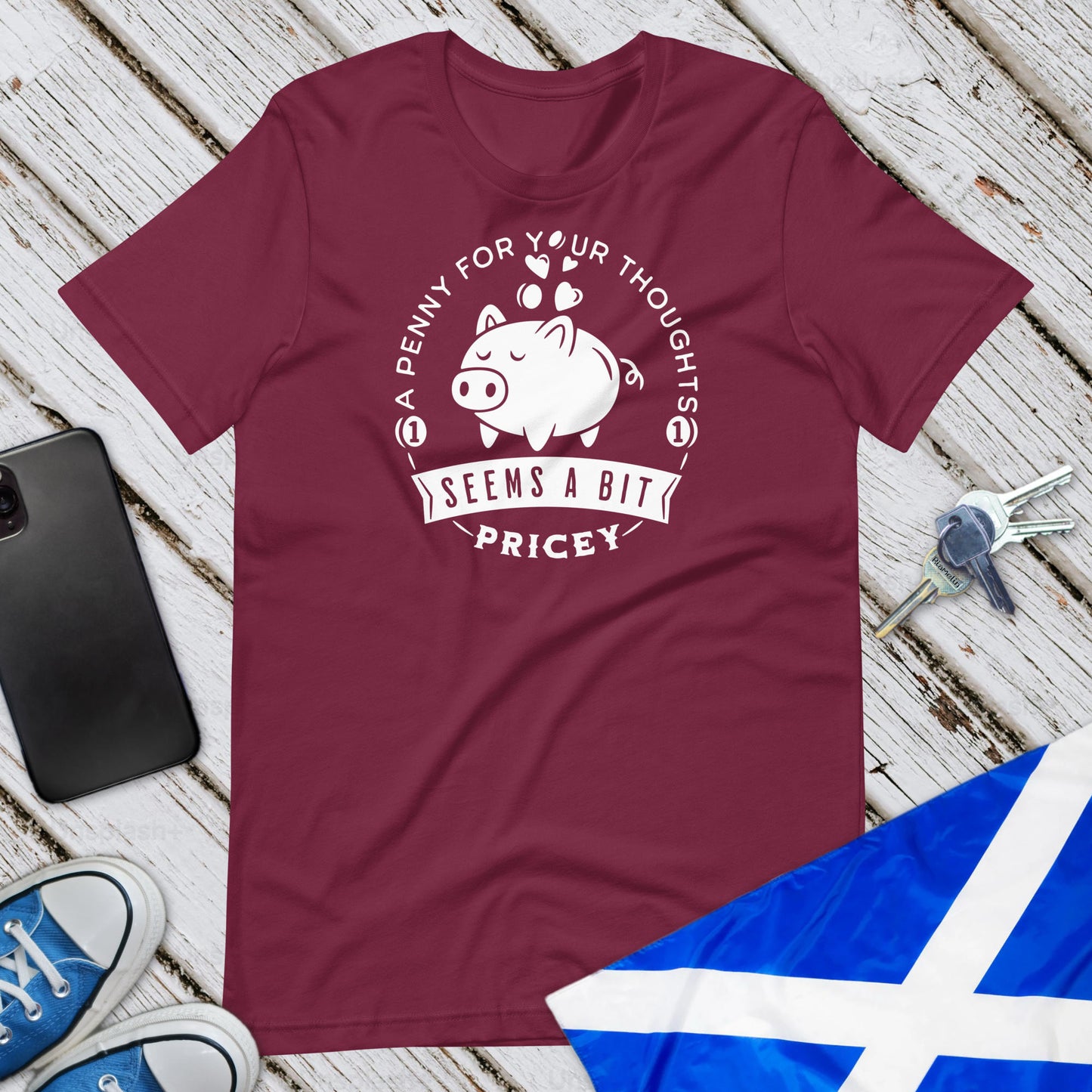 A Penny For Your Thoughts Unisex T-Shirt