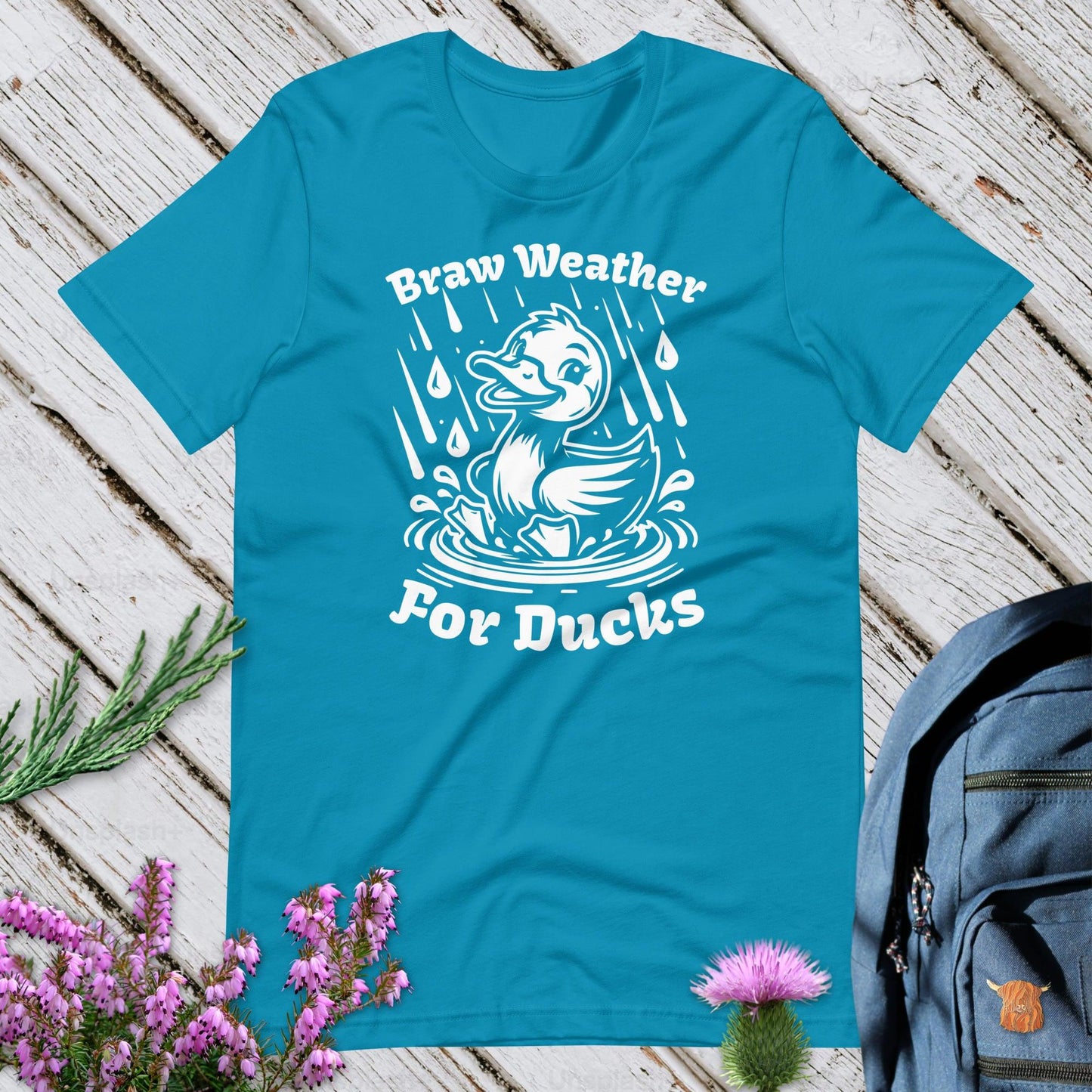 Braw Weather For Ducks Unisex T-Shirt