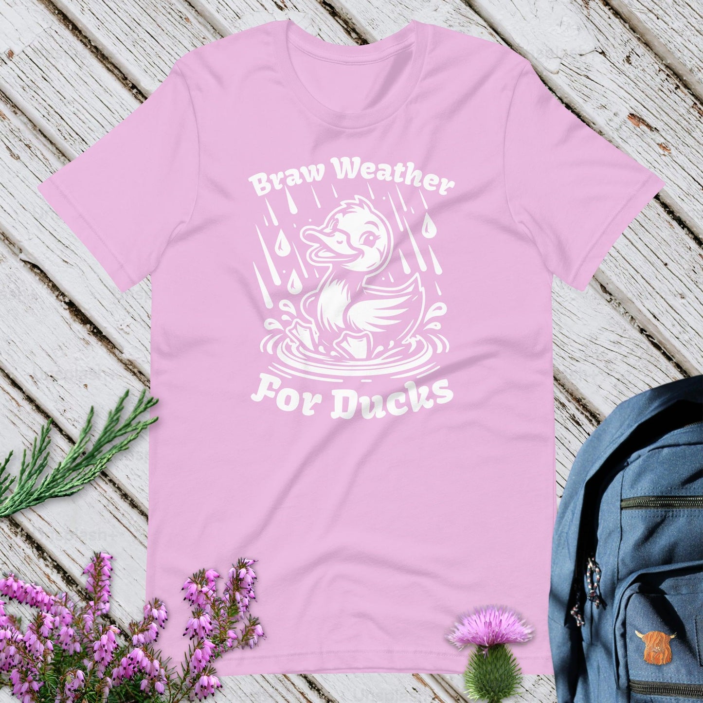 Braw Weather For Ducks Unisex T-Shirt