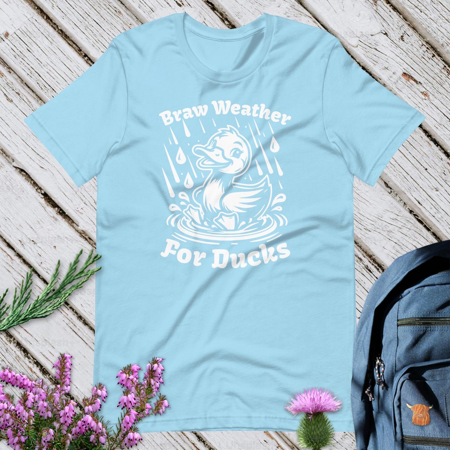 Braw Weather For Ducks Unisex T-Shirt