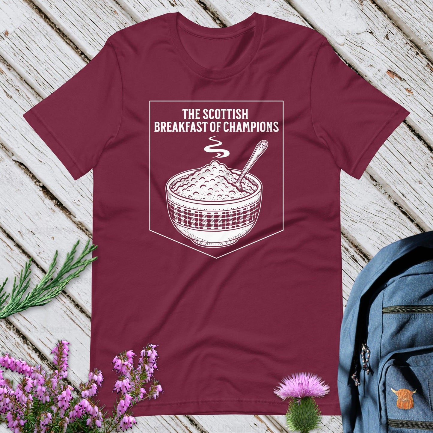 The Scottish Breakfast of Champions Unisex T-Shirt