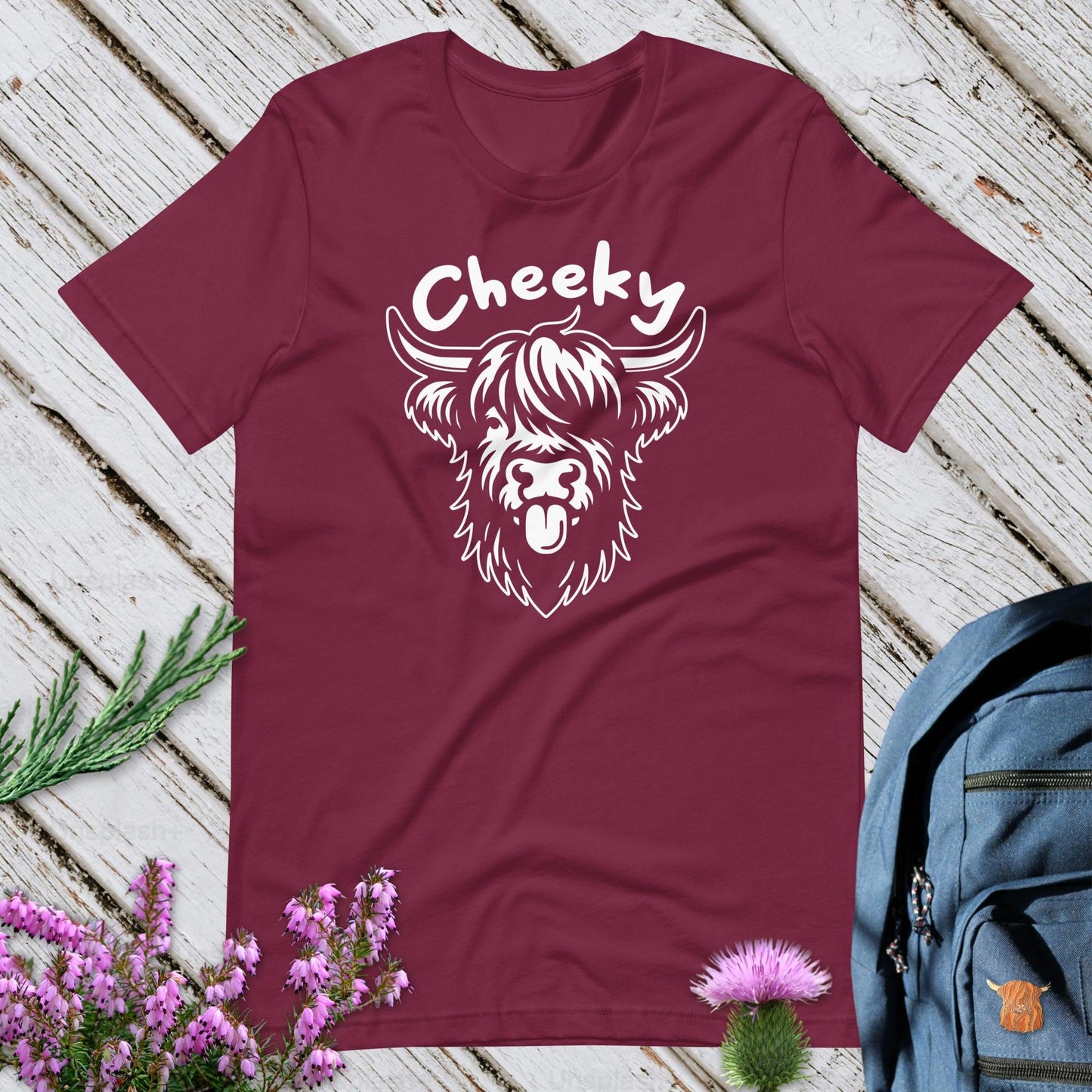 Cheeky Cow Unisex T-Shirt