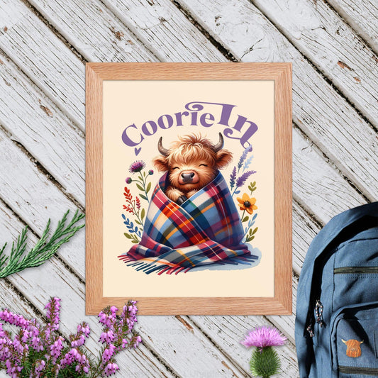 Coorie In Framed Poster