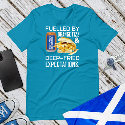 Deep Fried Expectations Unisex T-Shirt