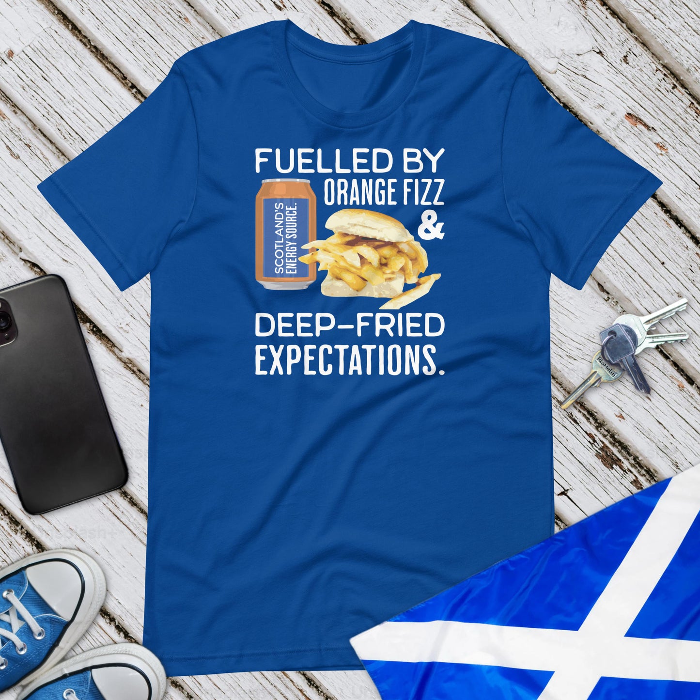 Deep Fried Expectations Unisex T-Shirt