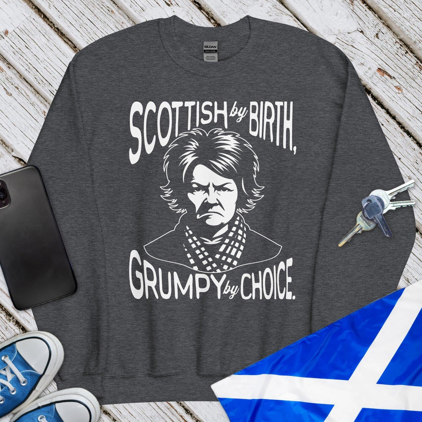 Grumpy By Choice Unisex Sweatshirt