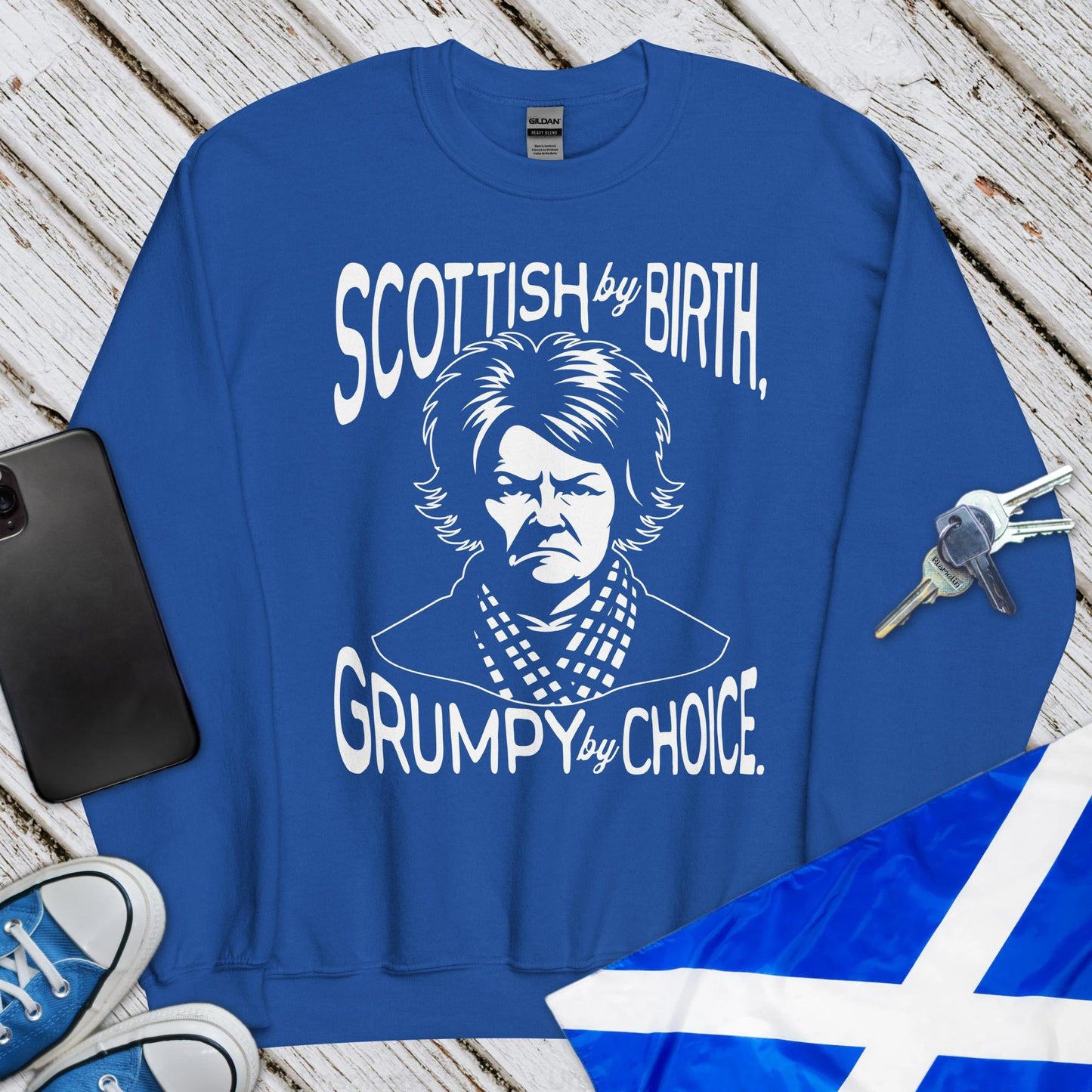 Grumpy By Choice Unisex Sweatshirt