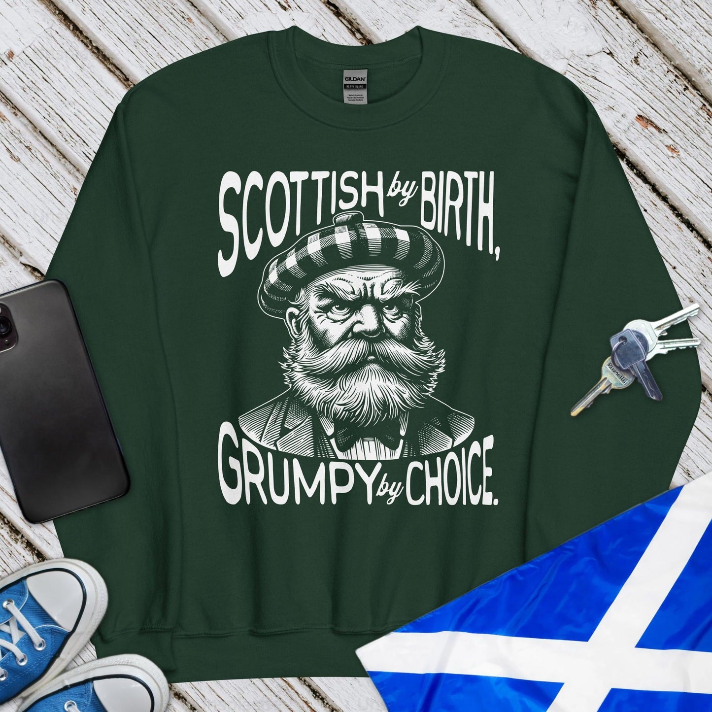 Grumpy By Choice Unisex Sweatshirt