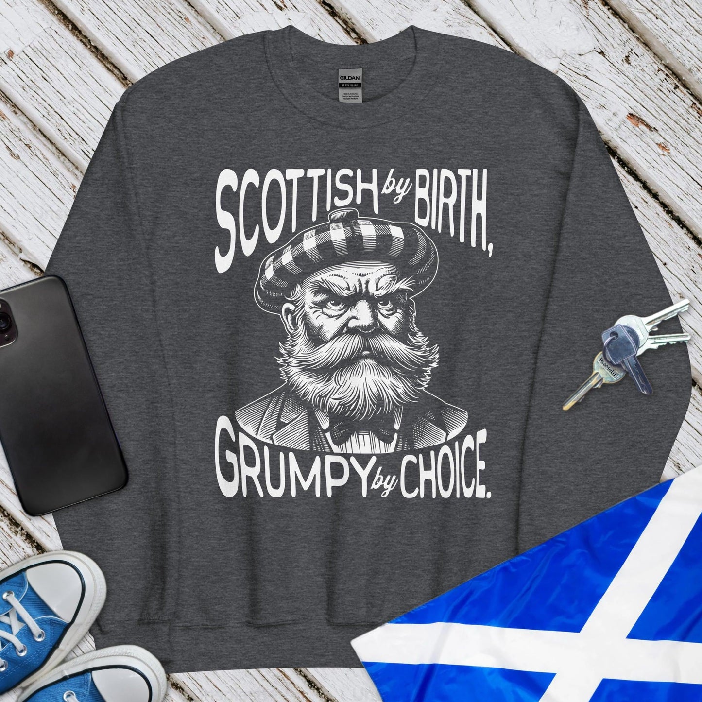 Grumpy By Choice Unisex Sweatshirt