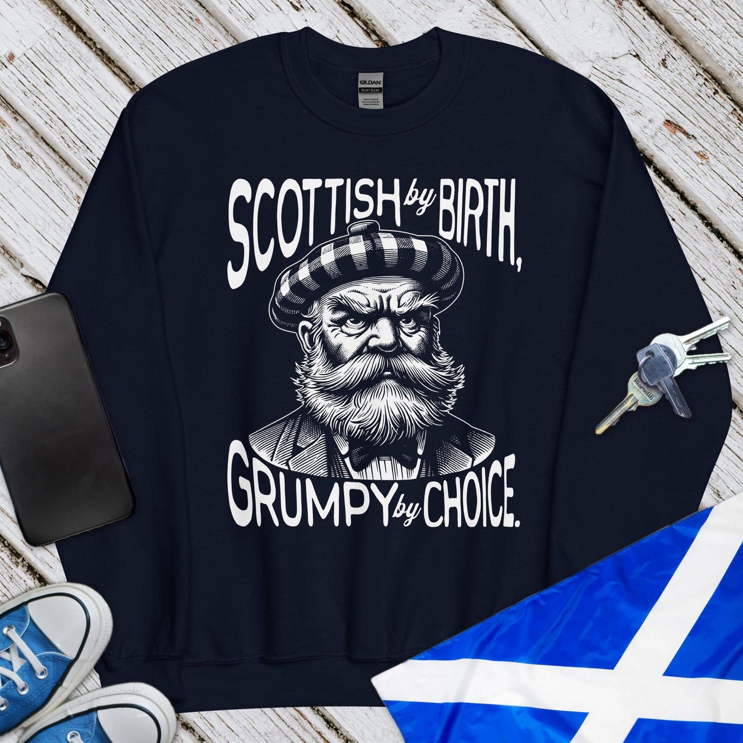 Grumpy By Choice Unisex Sweatshirt