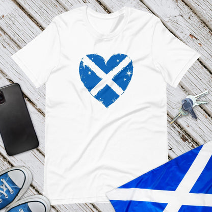 Scottish Heart Unisex T-Shirt