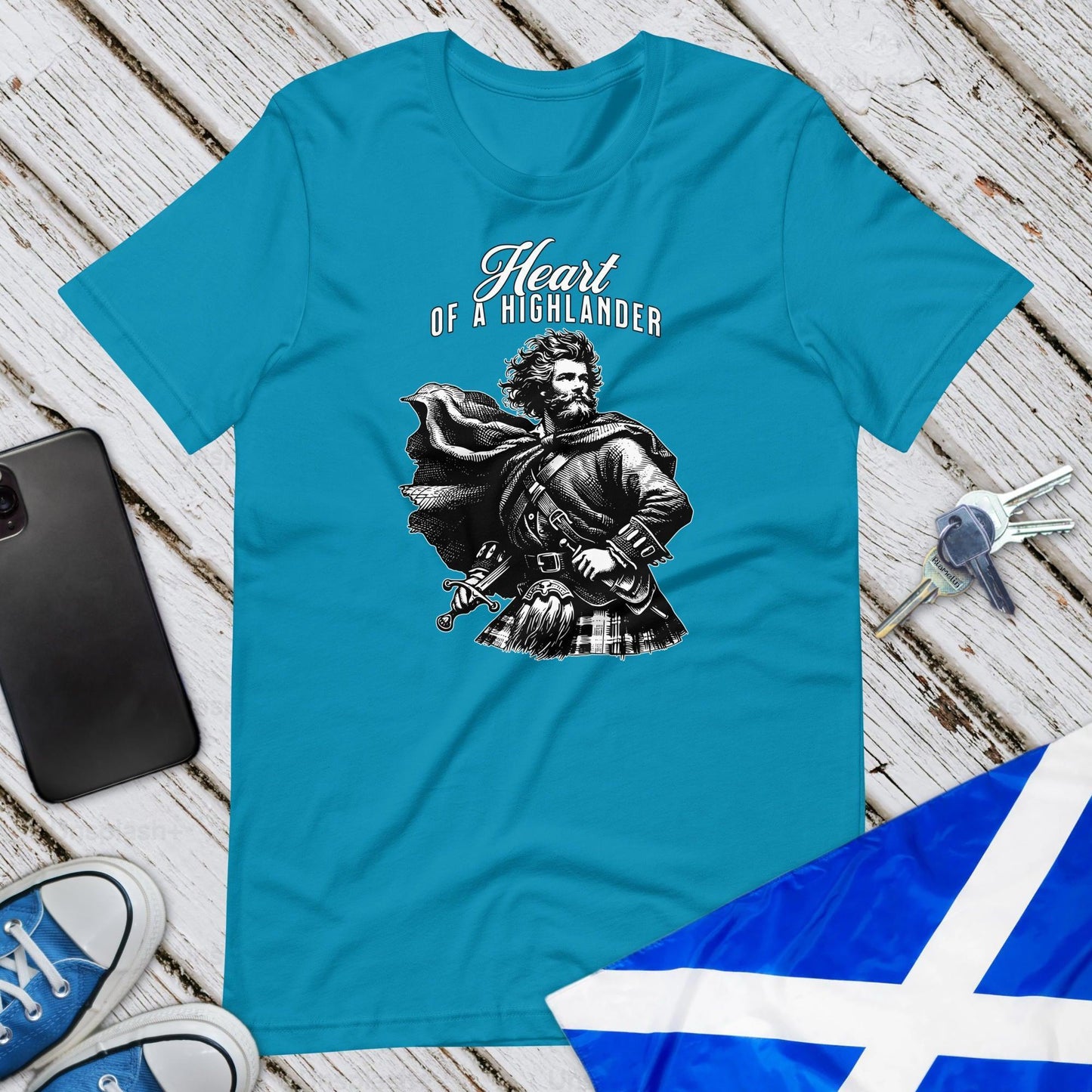 Heart Of A Highlander Unisex T-Shirt