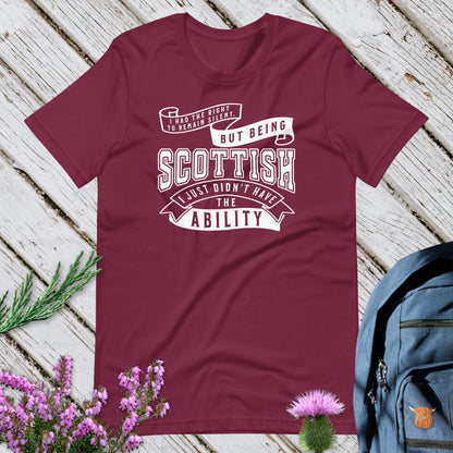 I Had The Right To Remain Silent Unisex T-Shirt