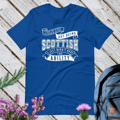 I Had The Right To Remain Silent Unisex T-Shirt