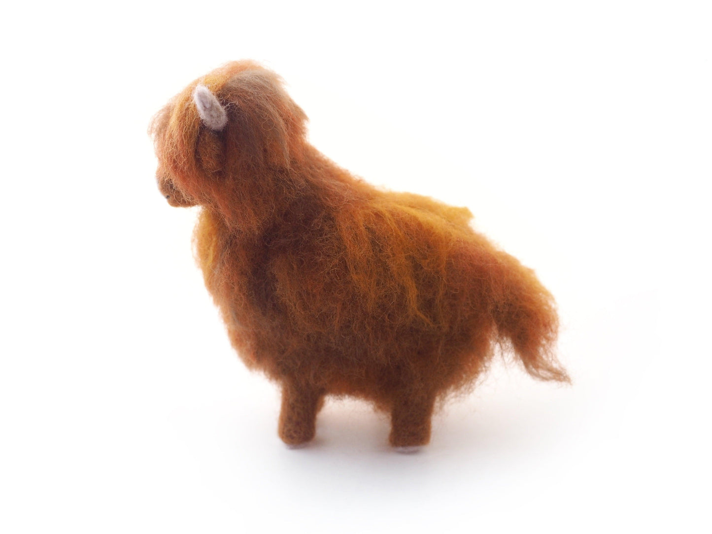 Needle Felted Highland Cow