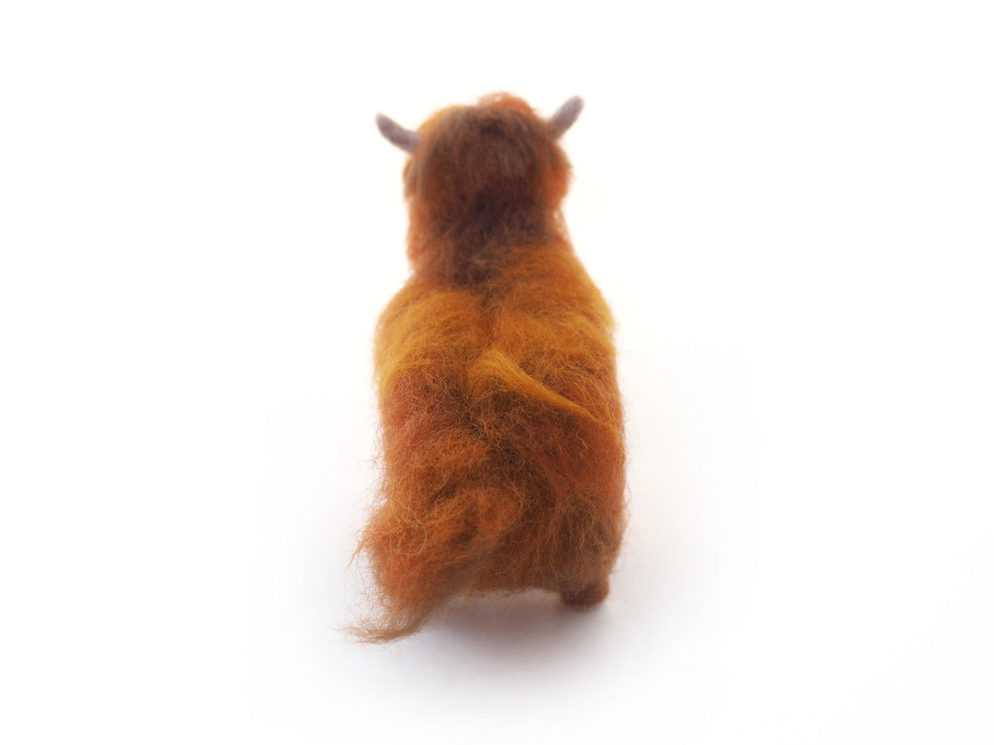 Needle Felted Highland Cow