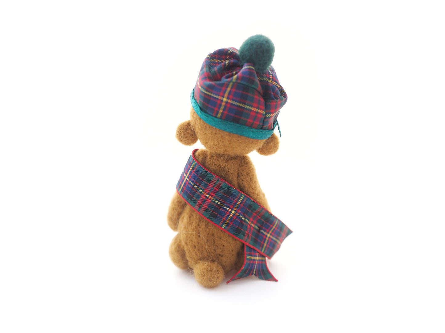 Needle Felted Scottish Artist Bear