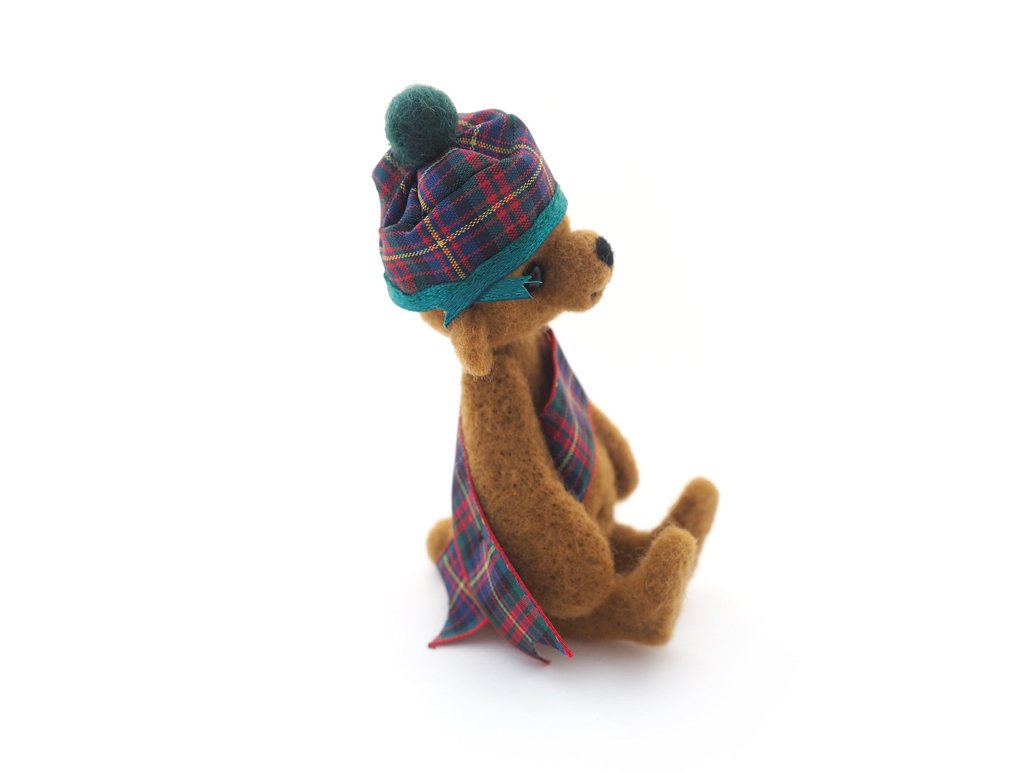 Needle Felted Scottish Artist Bear
