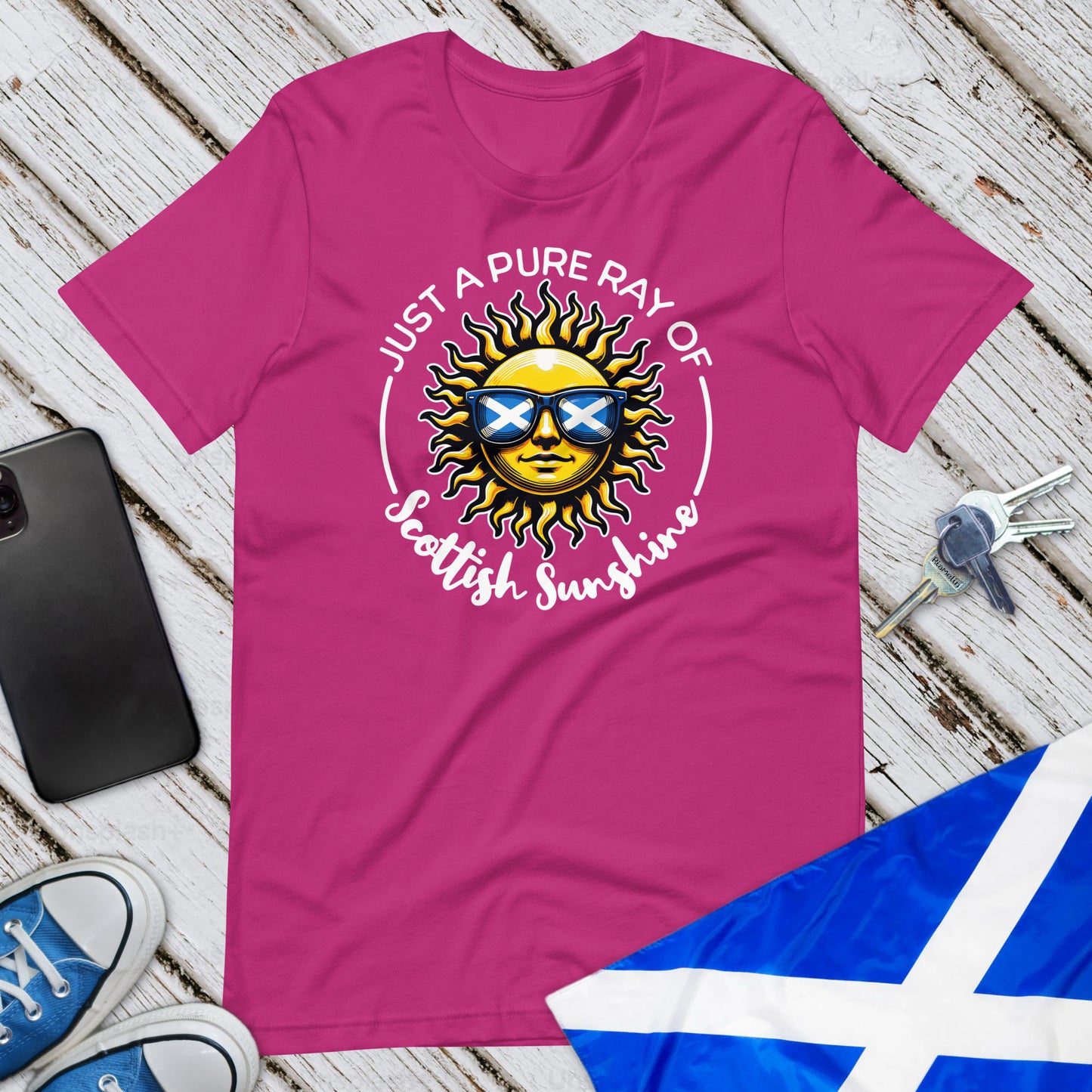 Just A Pure Ray Of Scottish Sunshine Unisex T-Shirt