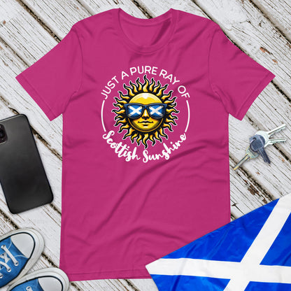 Just A Pure Ray Of Scottish Sunshine Unisex T-Shirt