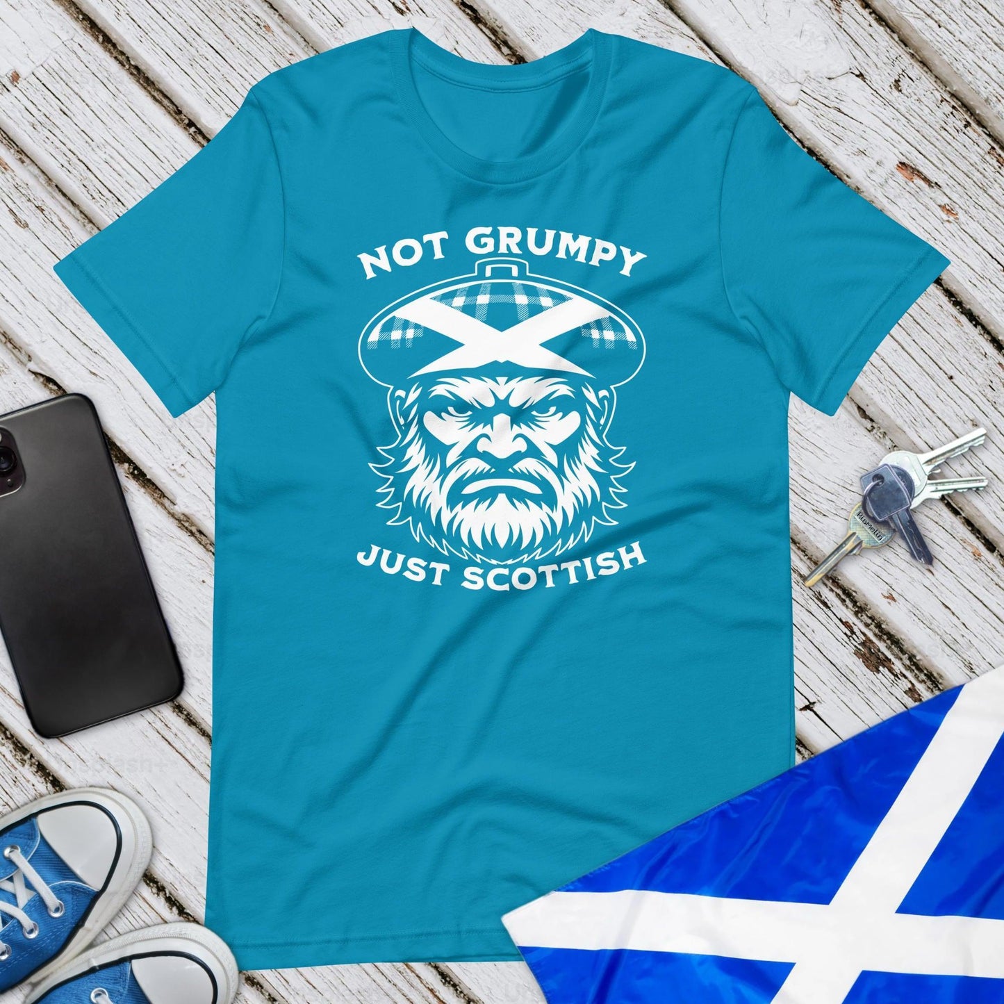 Not Grumpy Just Scottish Unisex T-Shirt